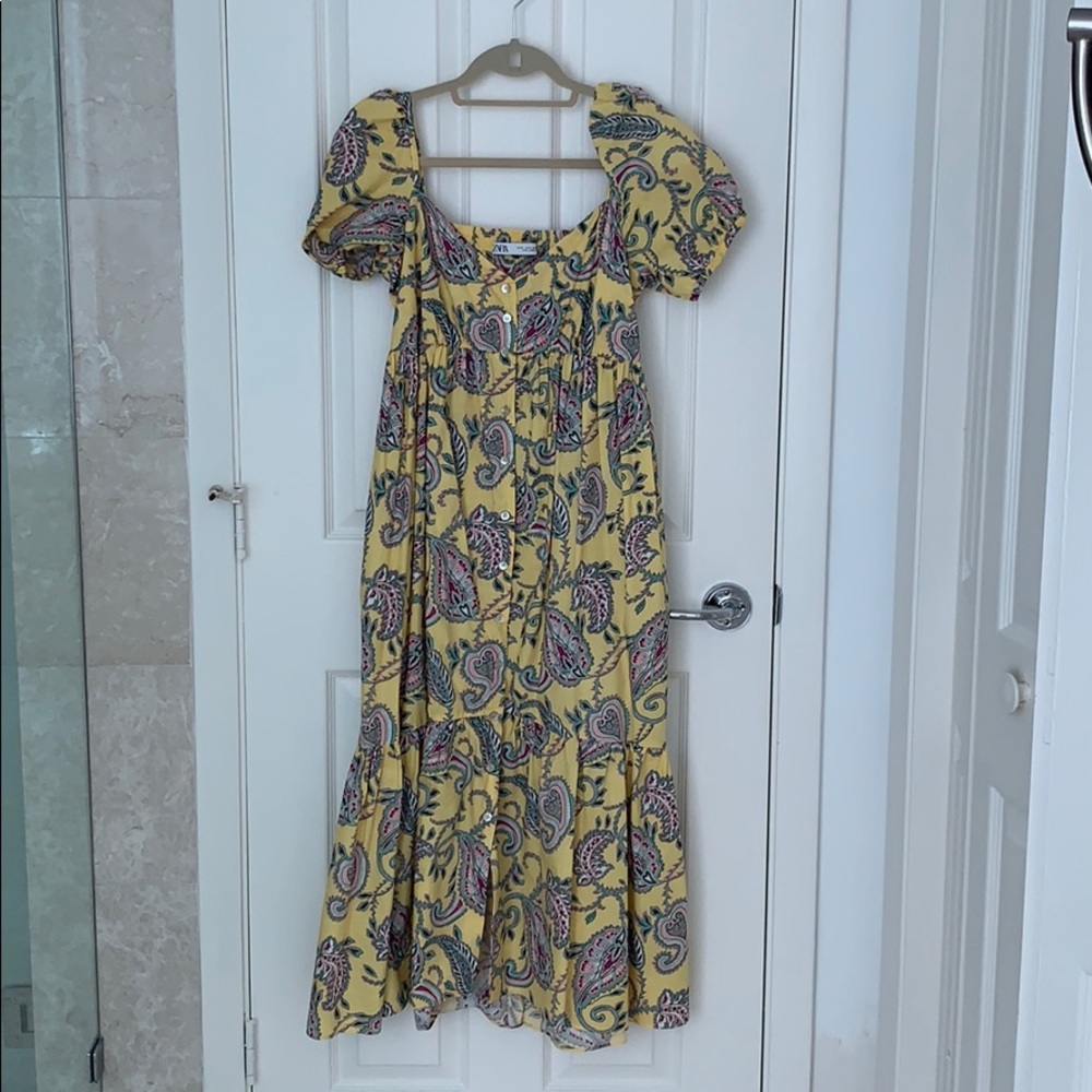 Zara Paisley Dress